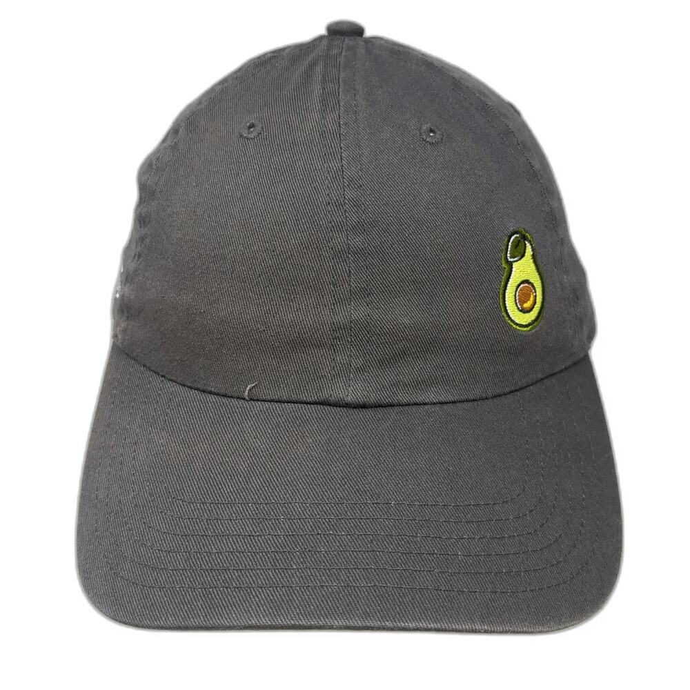 Otto Baseball Cap Gray One Size Avocado Simplot Harvest Fresh Cotton Hat